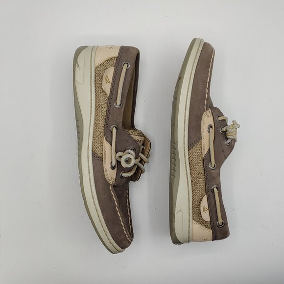 Sperry Top-Sider womens 6.5M Ivyfish 3-Eye Grey Graphite Boat Shoe - Picture 3 of 13